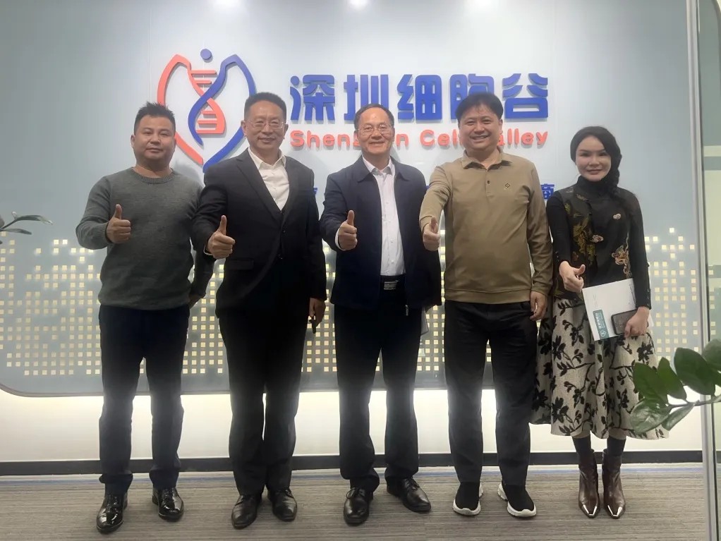 烏克蘭國(guó)家工程院院士王德平、貝羅尼集團(tuán)張伯清董事長(zhǎng)一行蒞臨深圳細(xì)胞谷